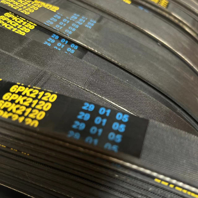 자동차용 6PK 폴리 고무 V 벨트