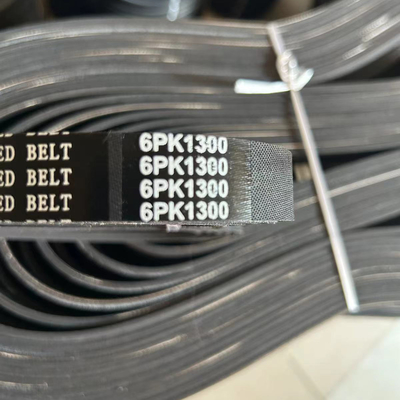 오토 6PK 커스터마이징 가능한 EPDM 엔진 리버드 벨트 OEM 지원 고무 팬 벨트 자동차 사용 자동차 드라이브 PK V 벨트 크기