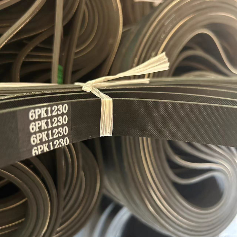오토 6PK 커스터마이징 가능한 EPDM 엔진 리버드 벨트 OEM 지원 고무 팬 벨트 자동차 사용 자동차 드라이브 PK V 벨트 크기