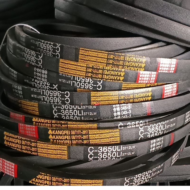 Bando CR 고무 디자인 기술 일본 V 벨트 A66 B88 C116 D E 타입 OEM